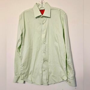 Steven Land Wrinkle & Shrink Free Size 15.5×34/35 Slim EUC